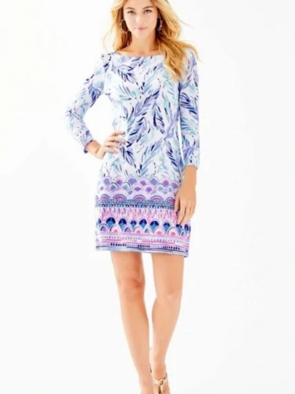 {NWT} Lilly Pulitzer UPF 50+ Sophie Dress in Flock Together - Small